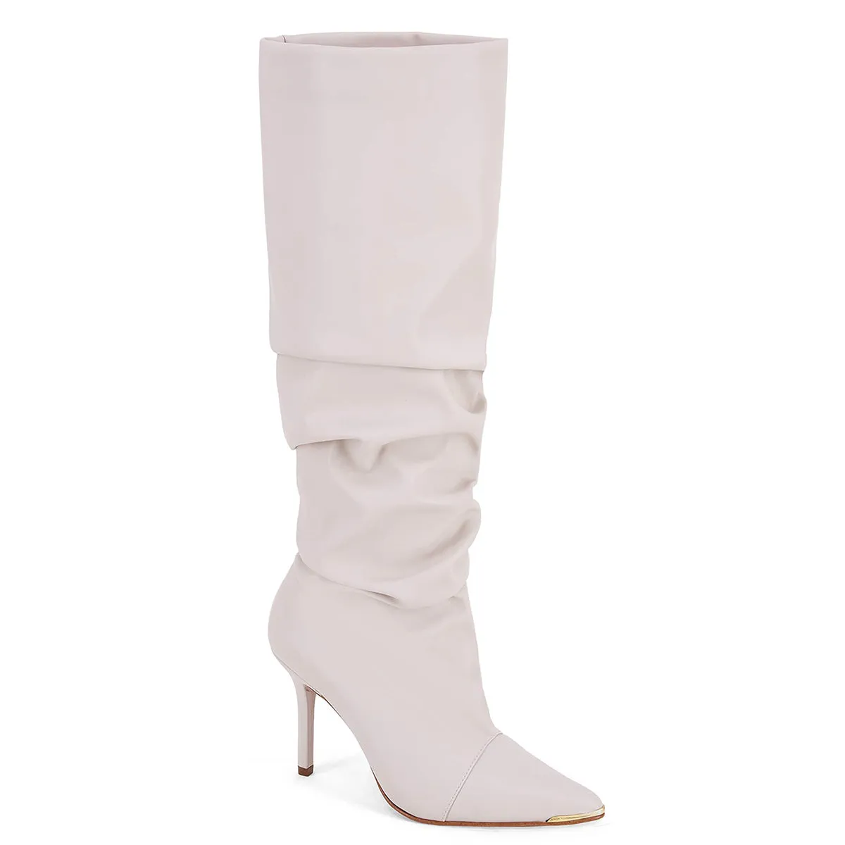 Andrea Slouchy Boots With Pointy Toe 63428