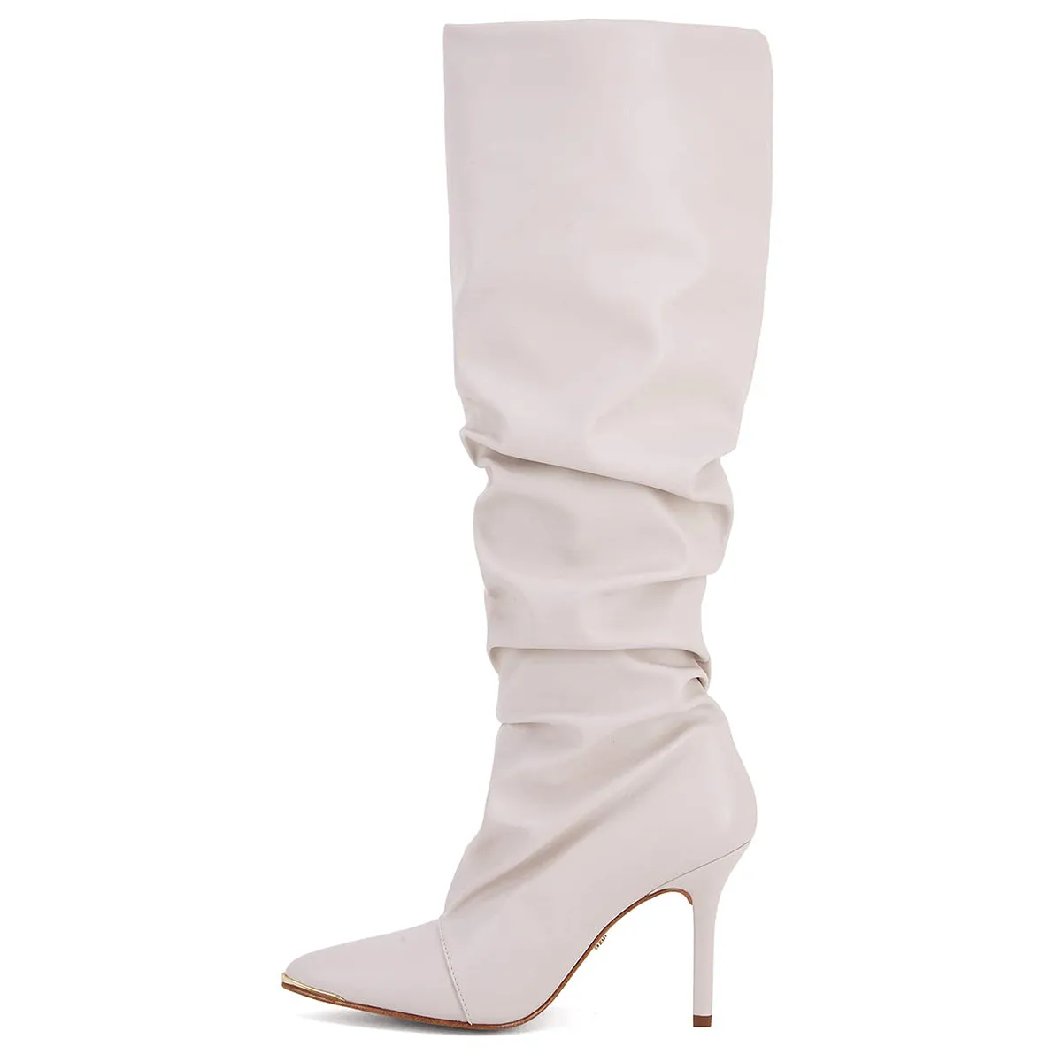 Andrea Slouchy Boots With Pointy Toe 63428