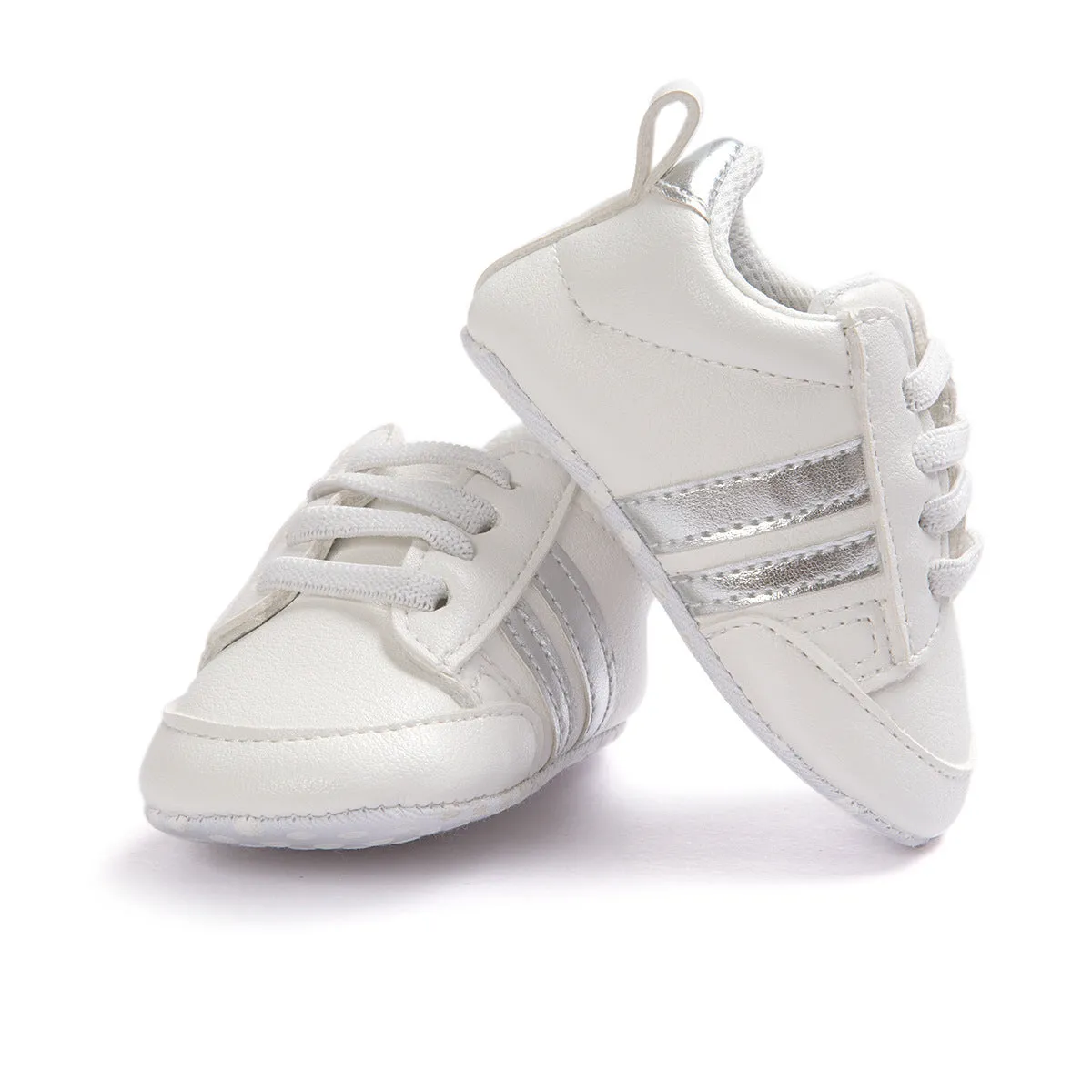 Baby Boy & Girl Moccasins Shoes – Non-slip PU Leather First Walkers for Infants