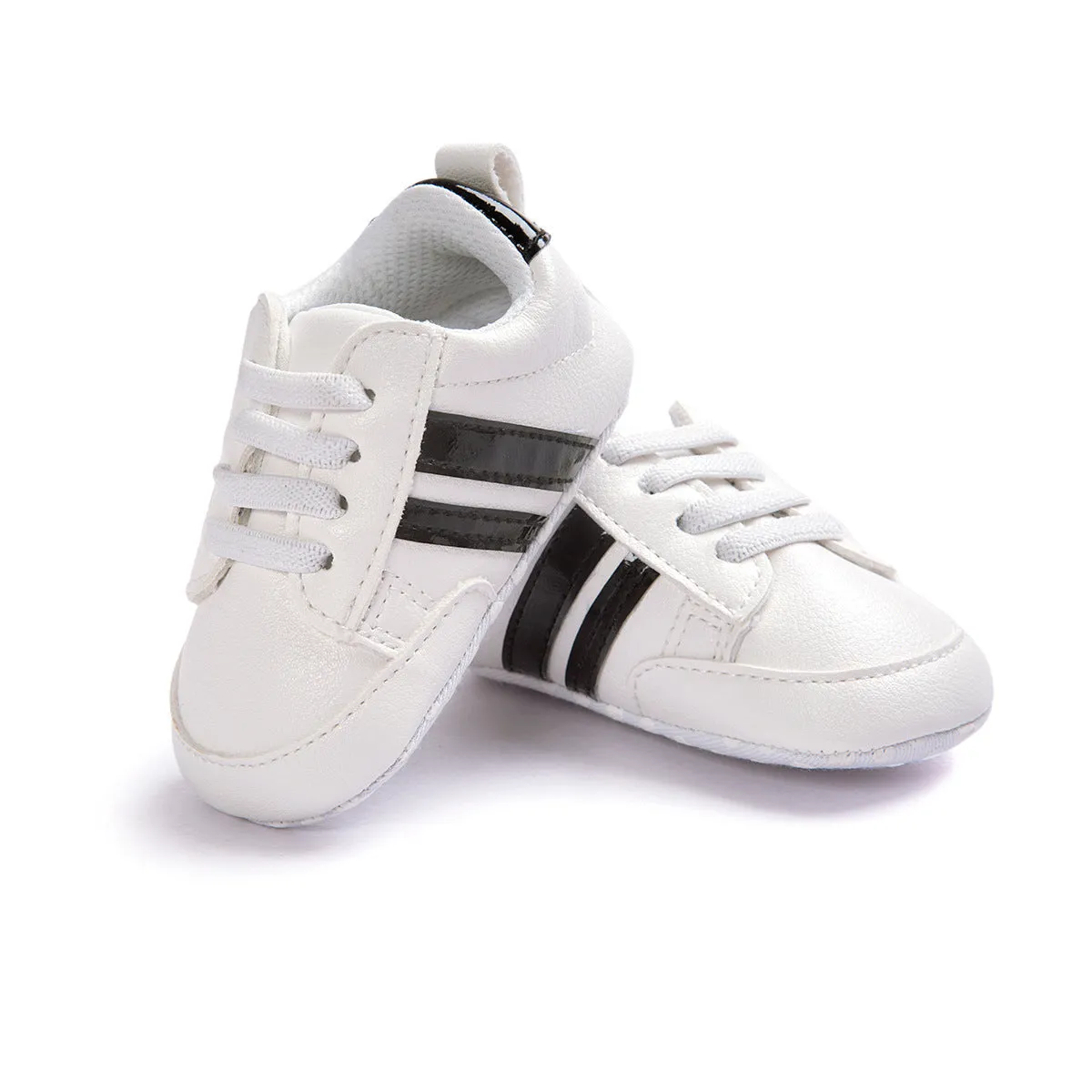 Baby Boy & Girl Moccasins Shoes – Non-slip PU Leather First Walkers for Infants