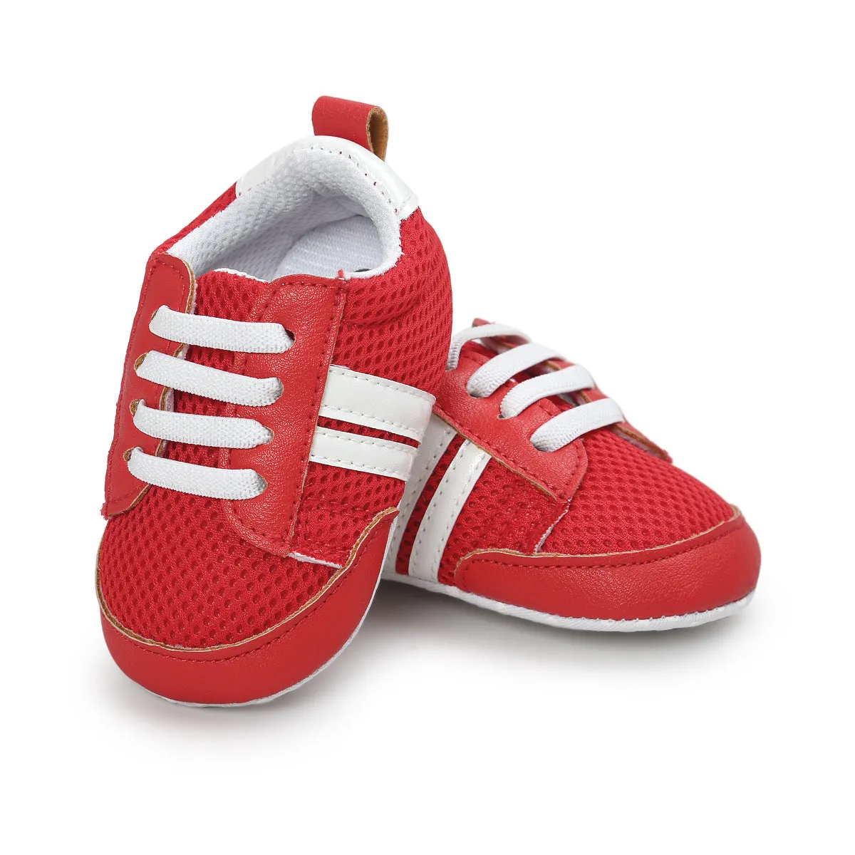 Baby Boy & Girl Moccasins Shoes – Non-slip PU Leather First Walkers for Infants