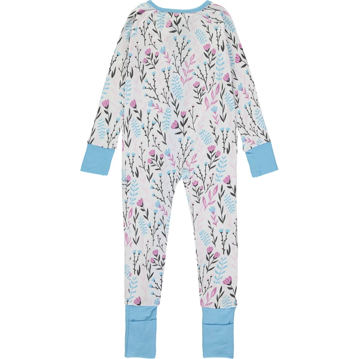 Baby Girl Wildflower Sleepsuit