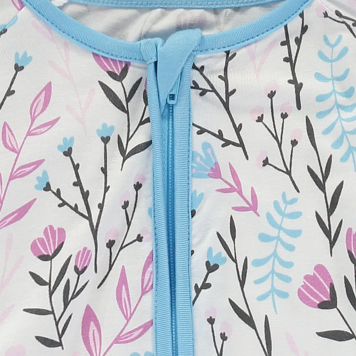 Baby Girl Wildflower Sleepsuit