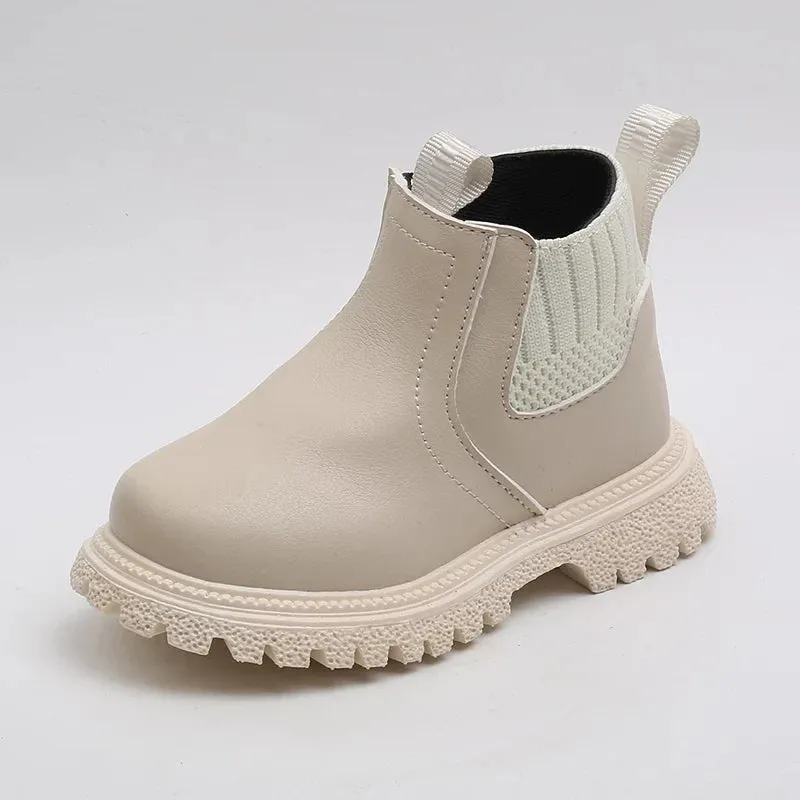 Baby Kids Short Boots Super Warm Girls Boys Shoes PU Leather Children Boots Fashion Toddler Boots Kids Snow Shoes