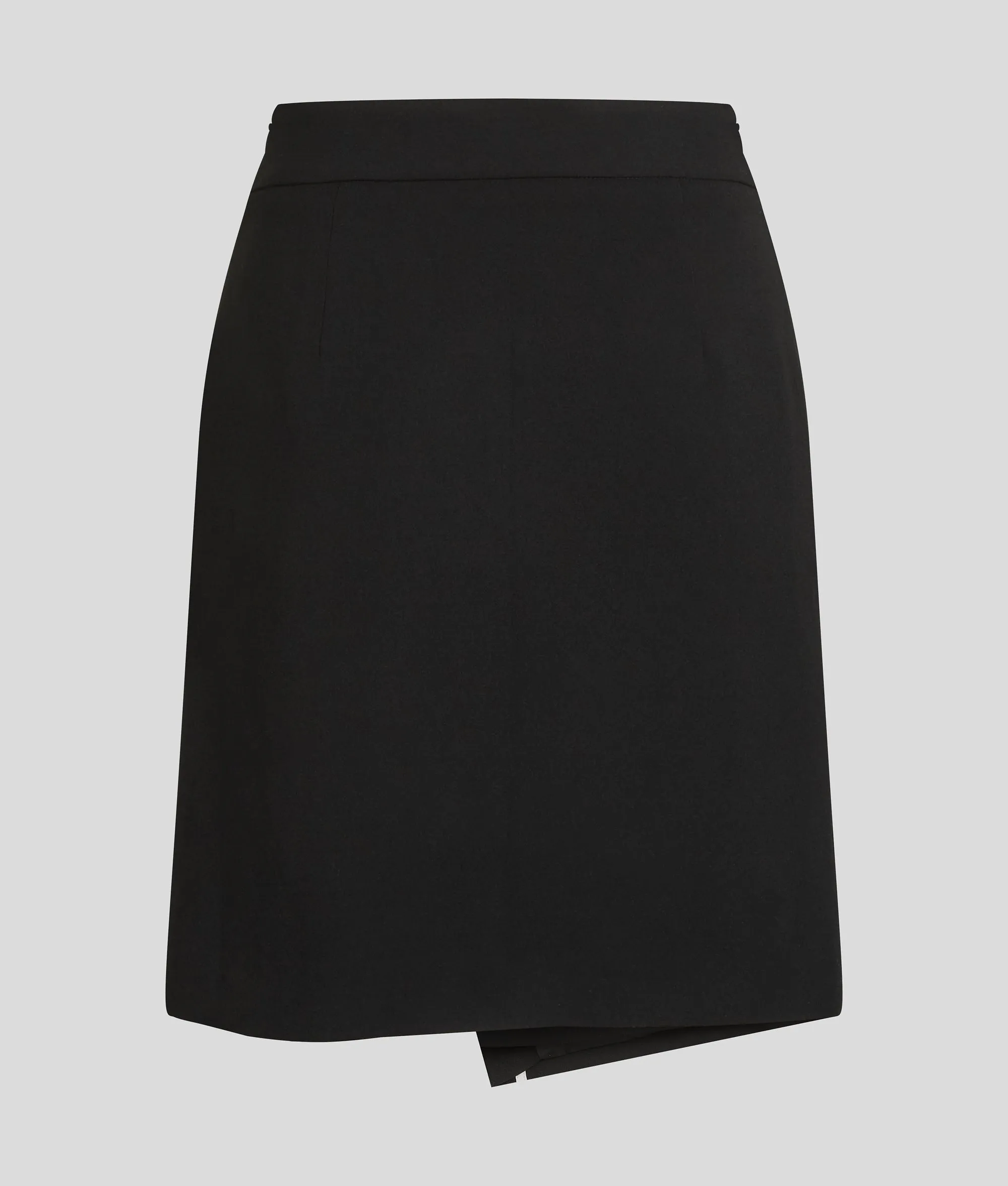 B&W WRAP SKIRT