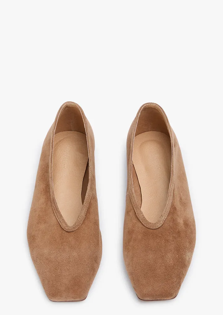 Bianca Taupe Suede