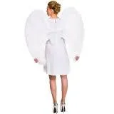 Black or White Giant Feather Angel Wings