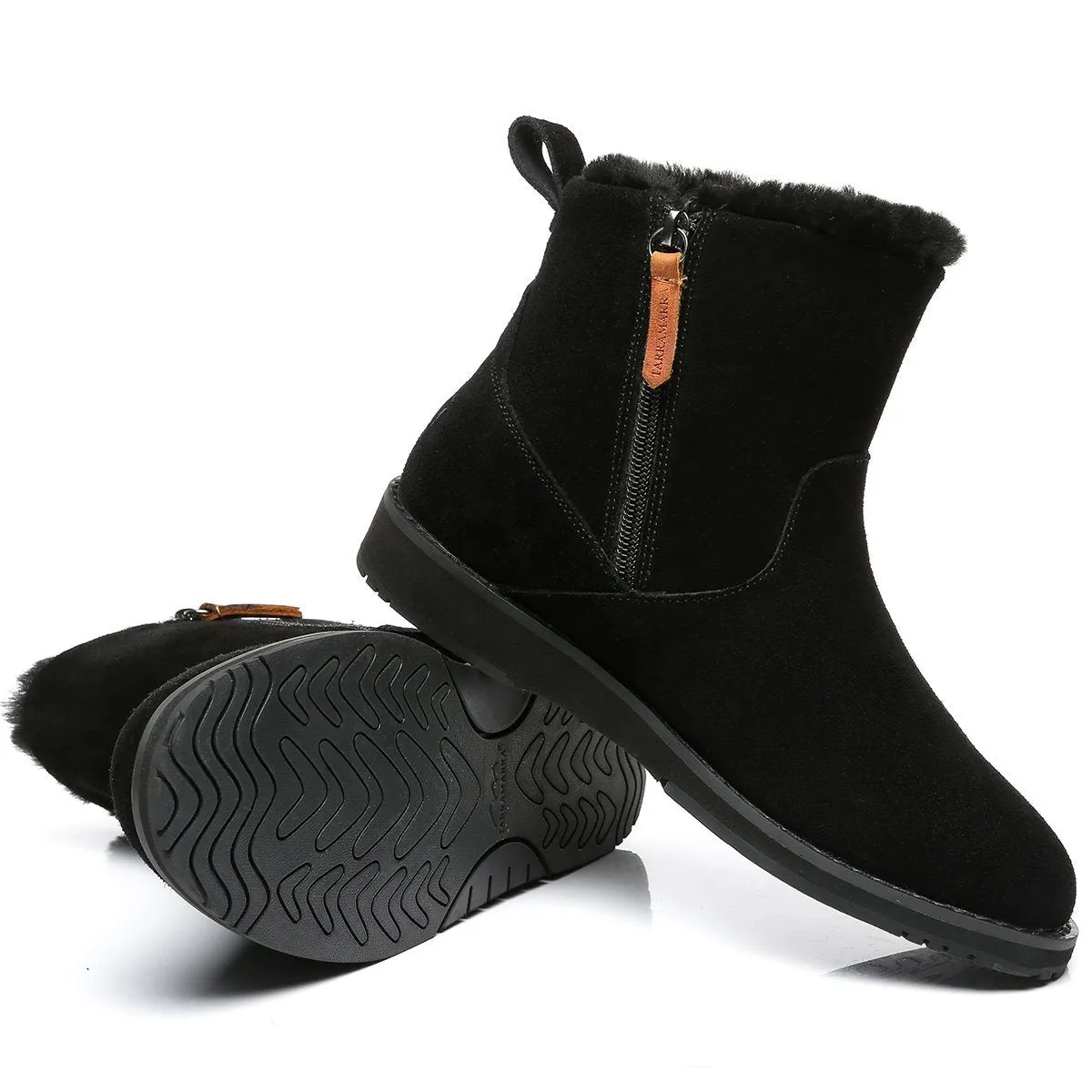 Caddy Women Inner Zipper Mini Boots