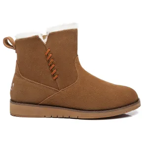Caddy Women Inner Zipper Mini Boots