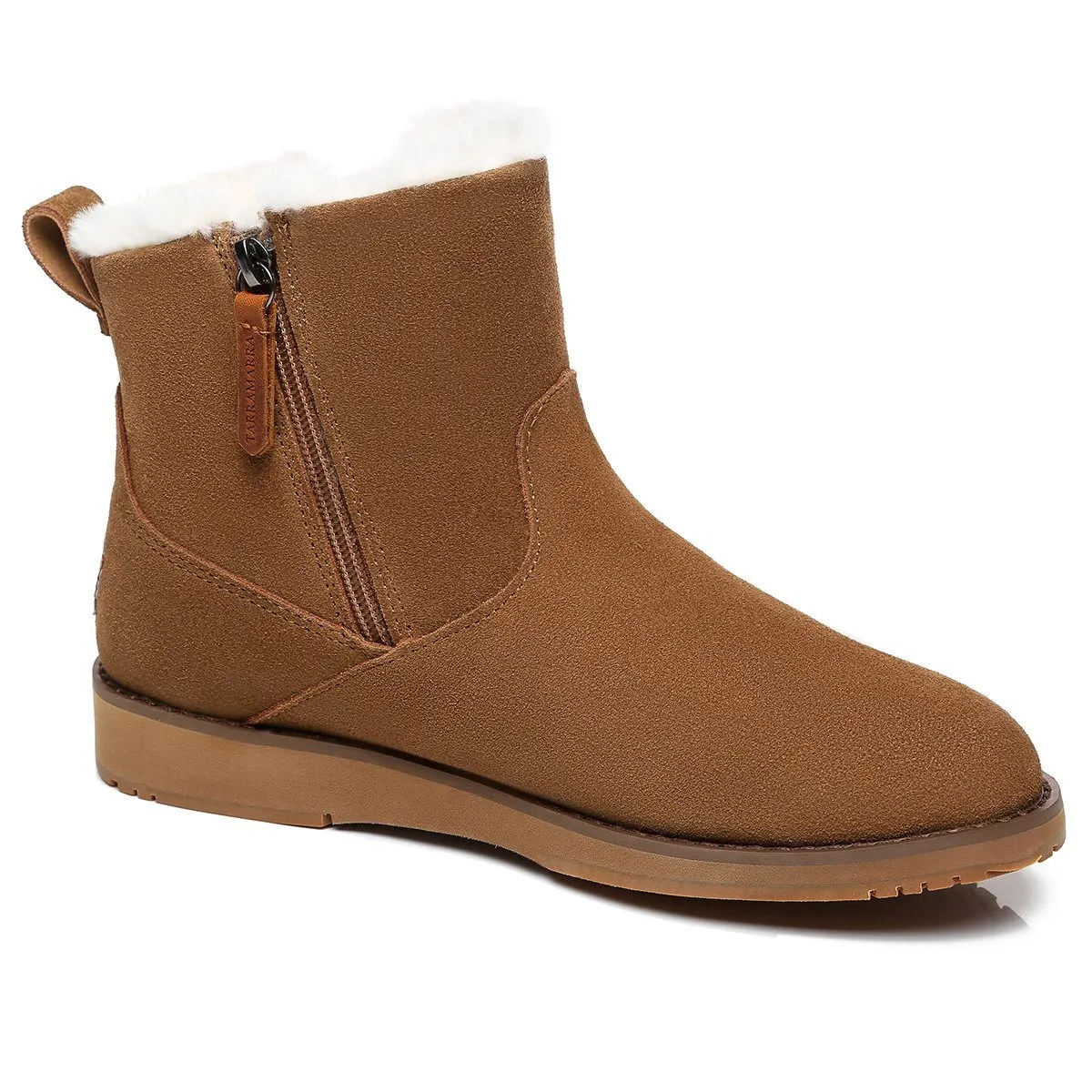 Caddy Women Inner Zipper Mini Boots