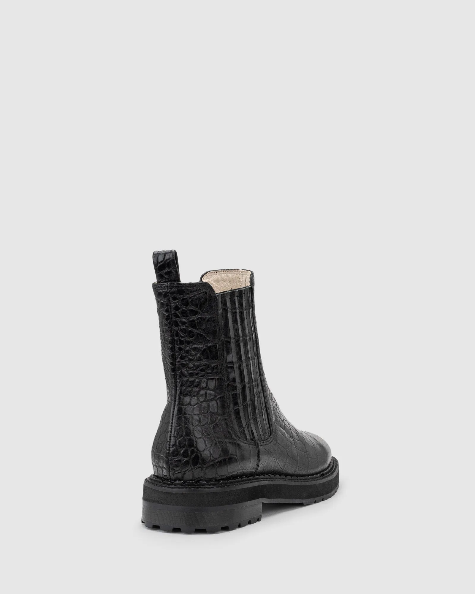 CHAOS & HARMONY CIRCUIT BOOT BLACK CROC