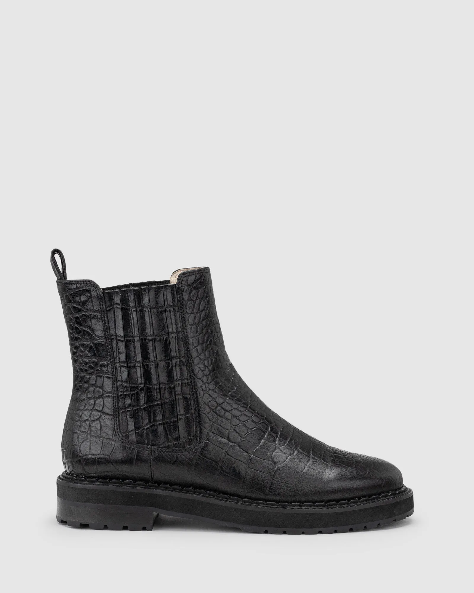 CHAOS & HARMONY CIRCUIT BOOT BLACK CROC