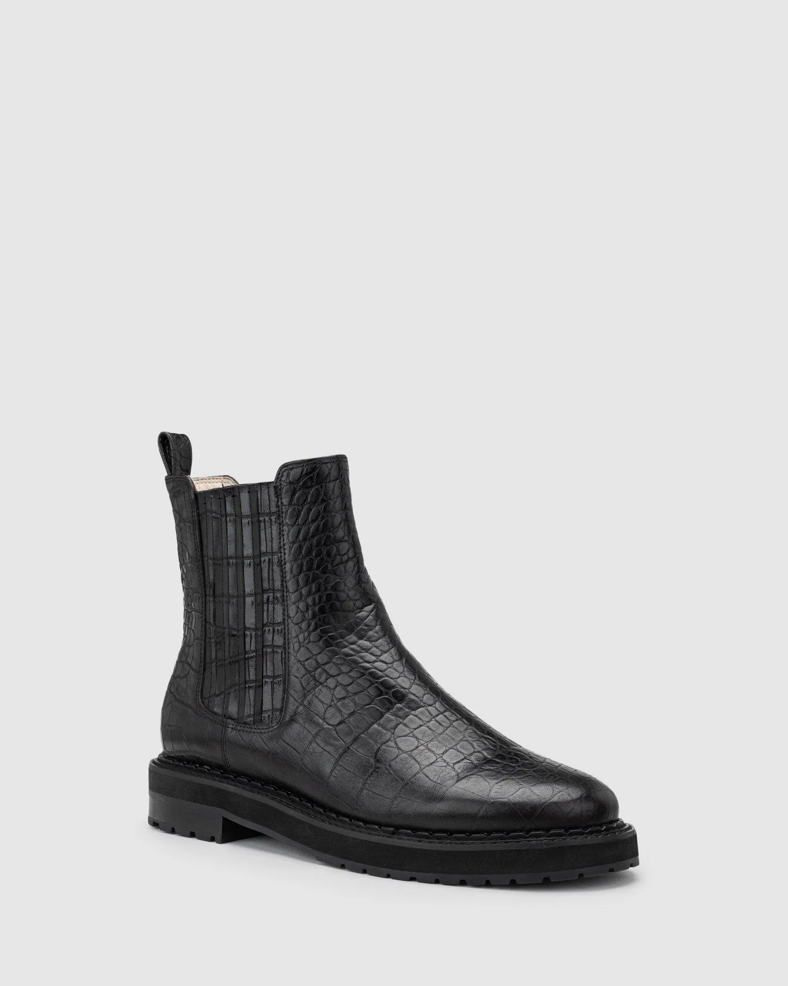 CHAOS & HARMONY CIRCUIT BOOT BLACK CROC