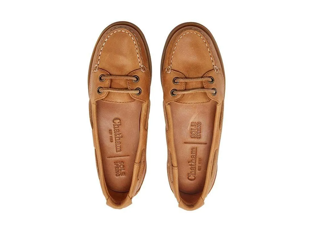 Chatham Women's Bali Lady G2 Premium Nubuck Low-Fronted Boat Shoes in 3 Colour Options 3 to 9