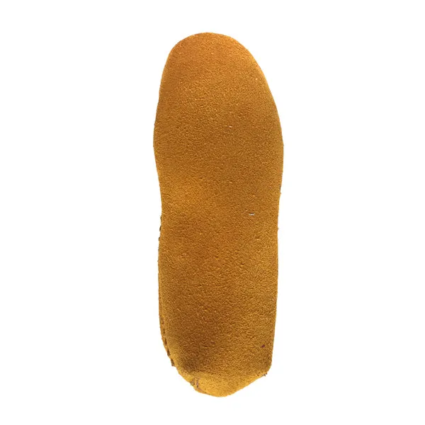 Child and Youth Earthing Beaded Suede Moccasins
