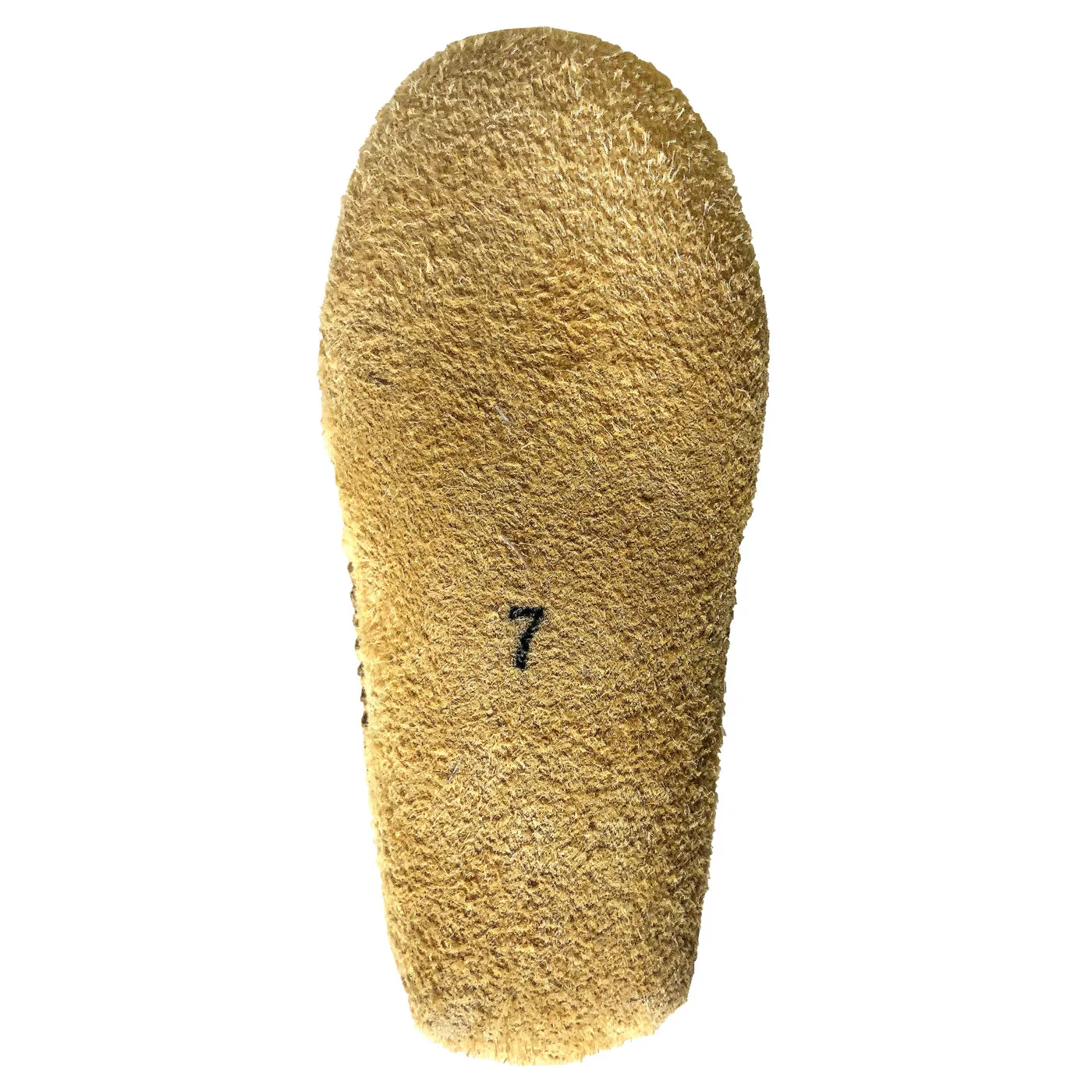 Children's Fleece Lined Beaded Suede Moccasins