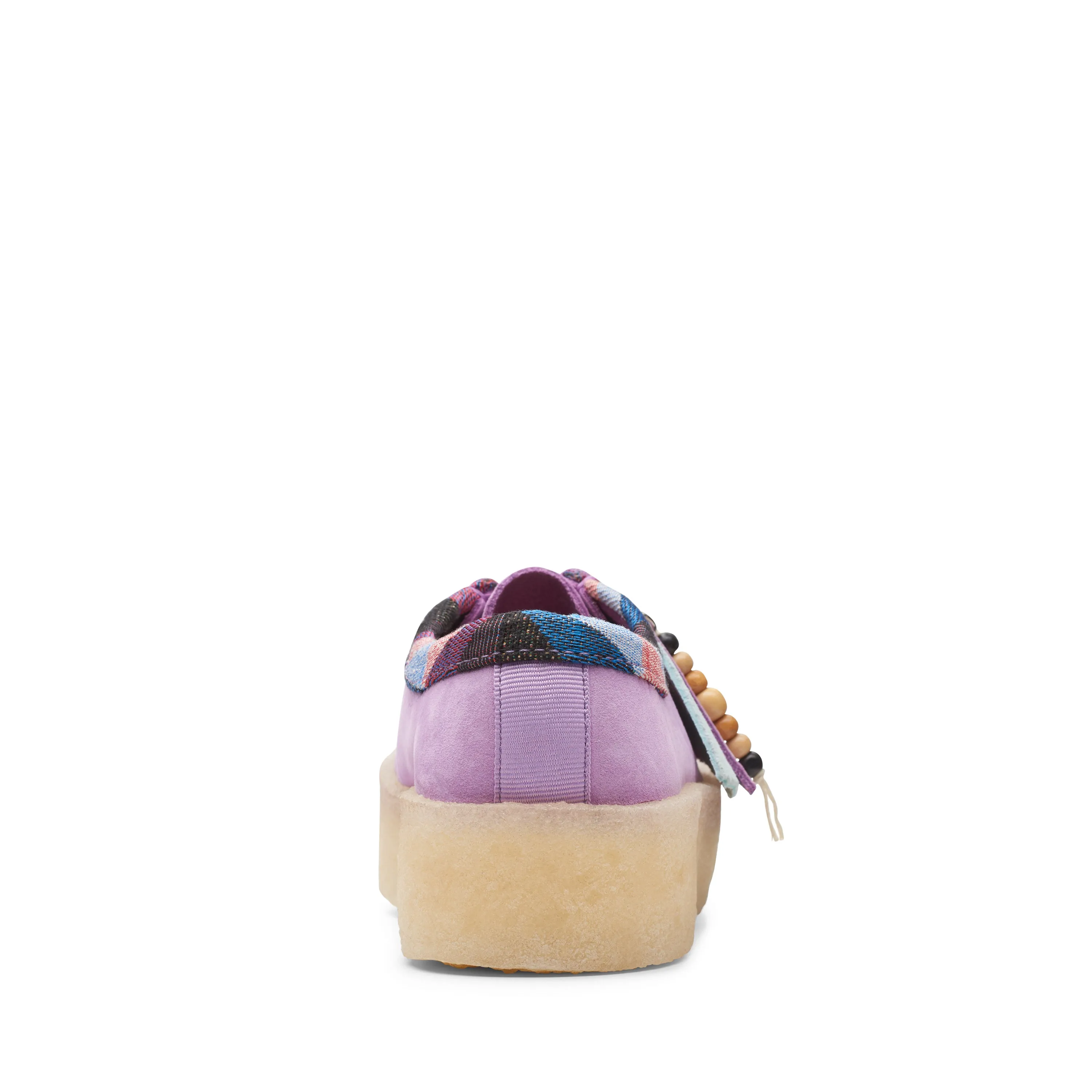 Clarks Women Wallabee Cup Shoes Light Purple