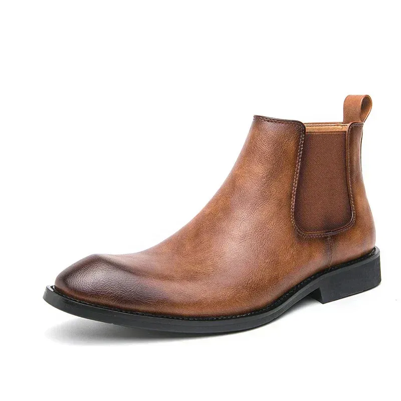 Daniel™ Leather Chelsea Boots with Zipper