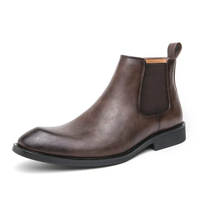 Daniel™ Leather Chelsea Boots with Zipper