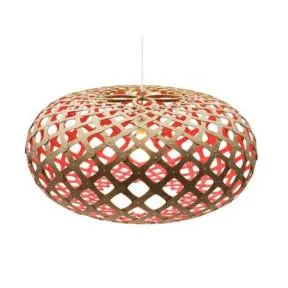 David Trubridge Painted Kina Pendant Light