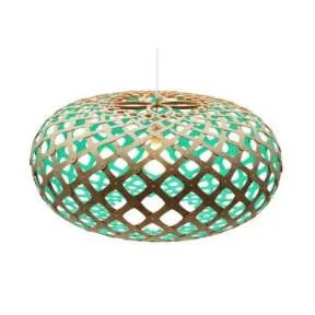 David Trubridge Painted Kina Pendant Light