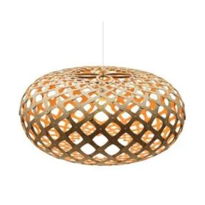 David Trubridge Painted Kina Pendant Light