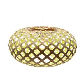 David Trubridge Painted Kina Pendant Light