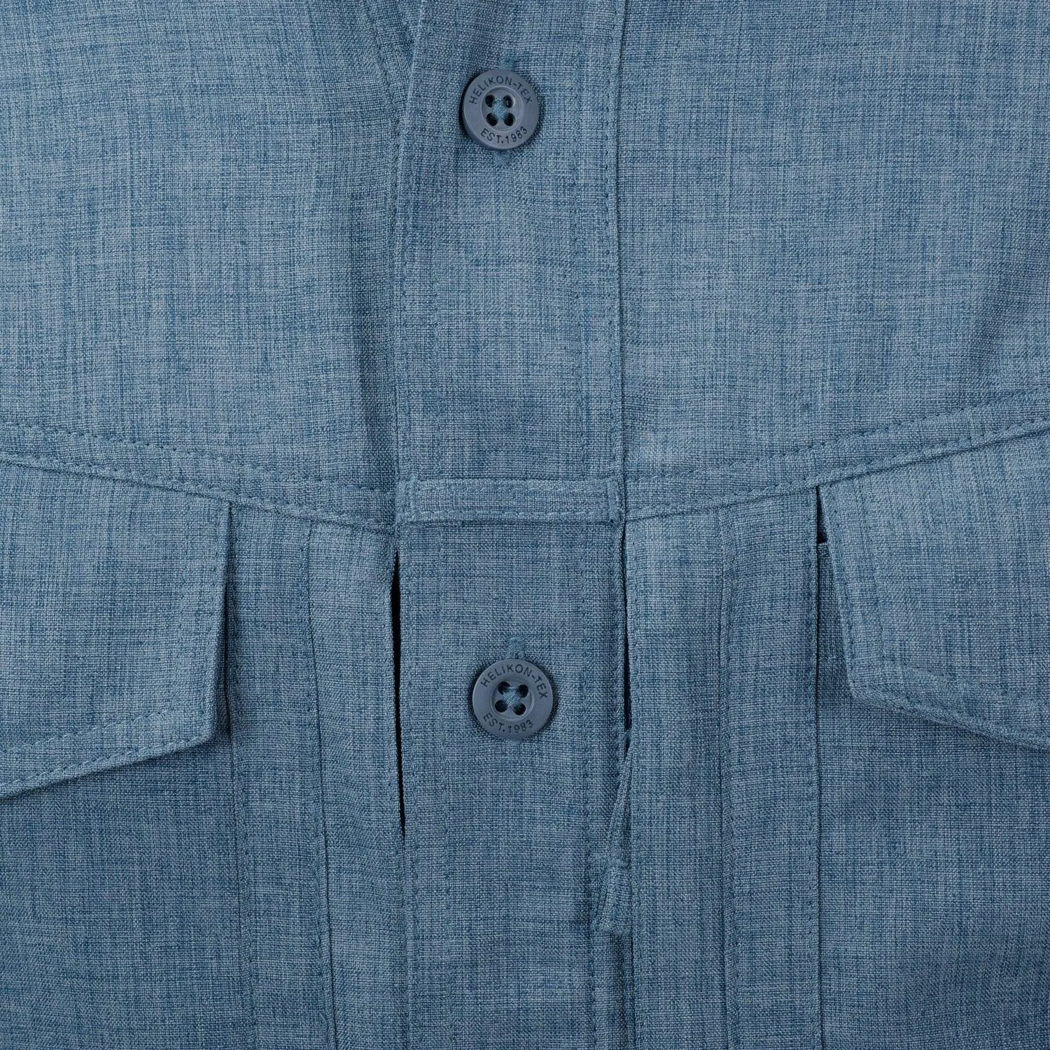 DEFENDER Mk2 Gentleman Shirt - Melange Blue