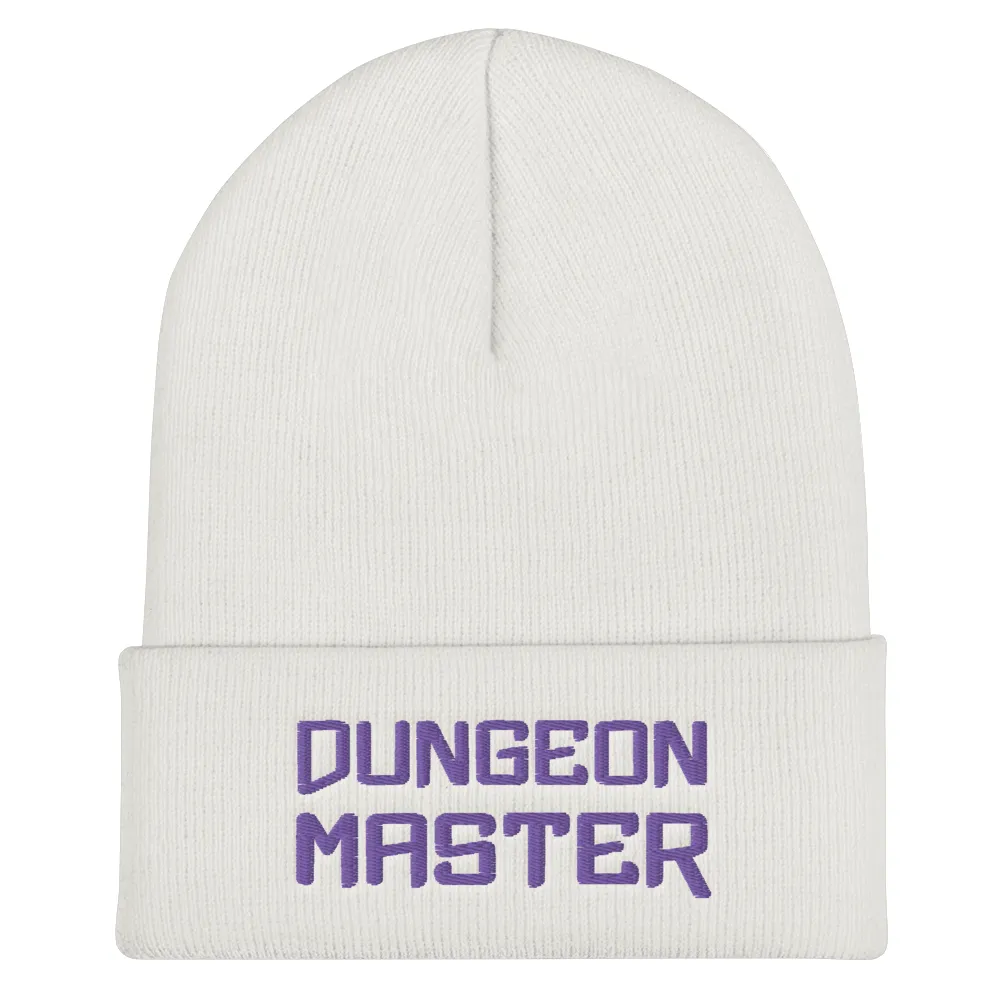 Dungeon Master DM Xtreme Cuffed Beanie / Tuque