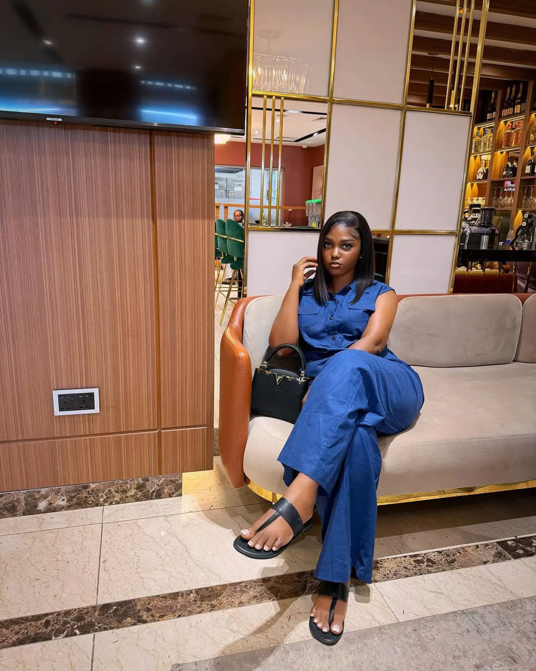 Effortlessly Chic Sleeveless Button-Up Top and Wide-Leg Pants Set