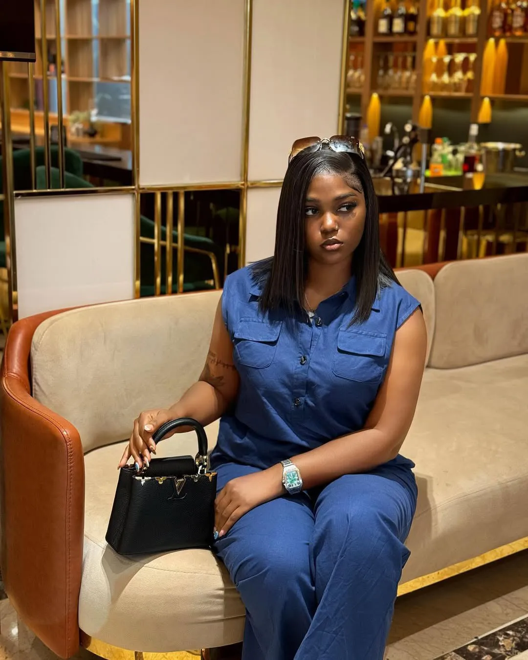Effortlessly Chic Sleeveless Button-Up Top and Wide-Leg Pants Set