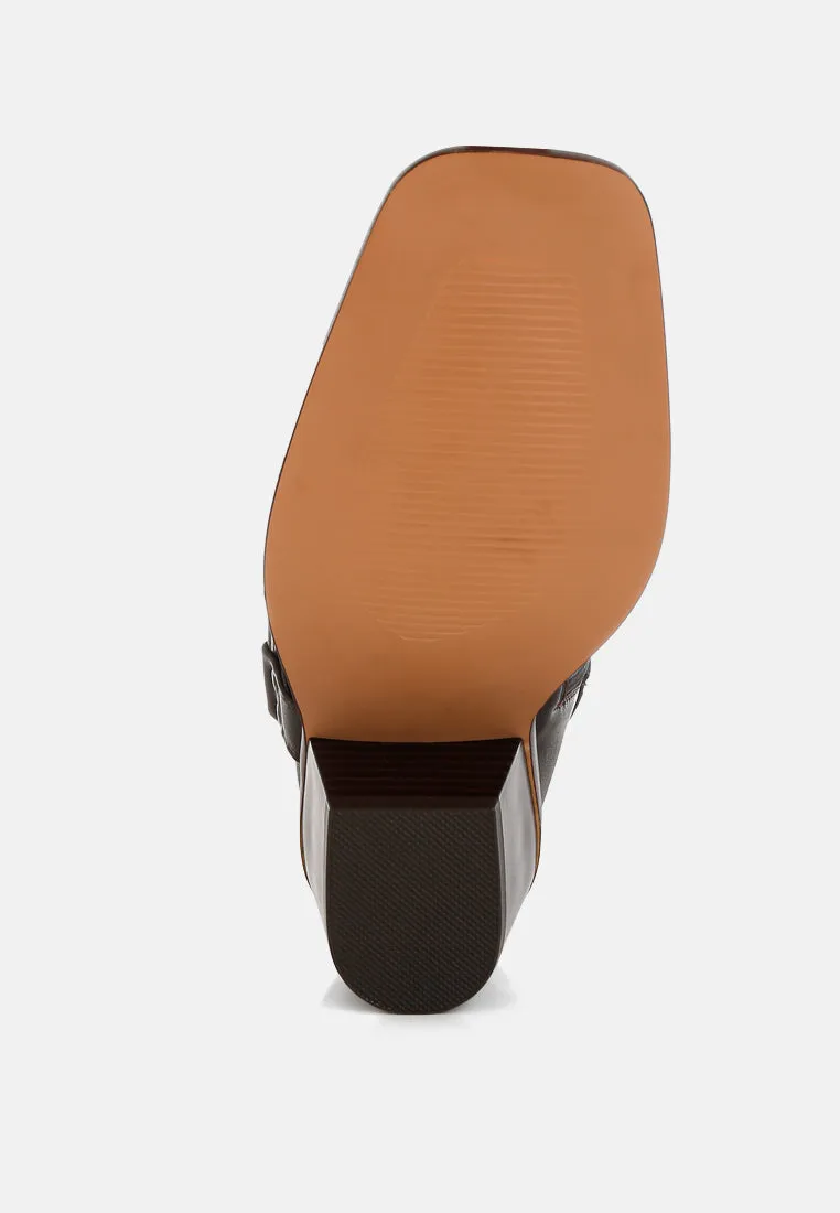 Elevated Harness Detail Ankle Boots

 By RAG