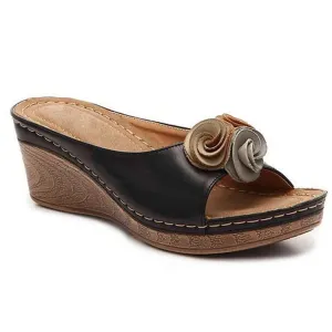 Elysia | Comfortable Leather Orthopedic Women's Sandals