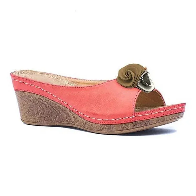 Elysia | Comfortable Leather Orthopedic Women's Sandals