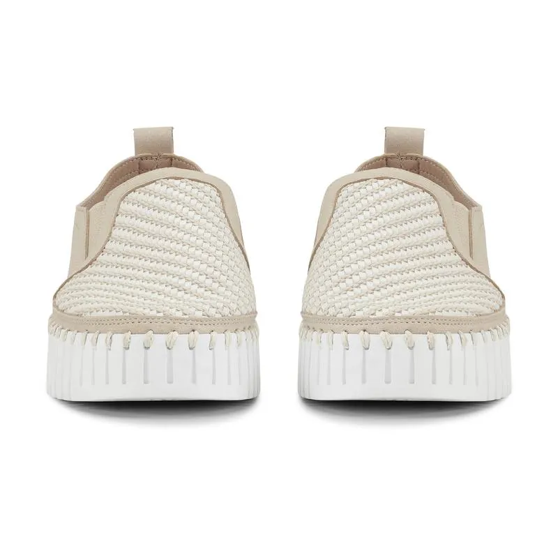 Ilse Jacobsen Tulip Slip On Platform - Beige/White
