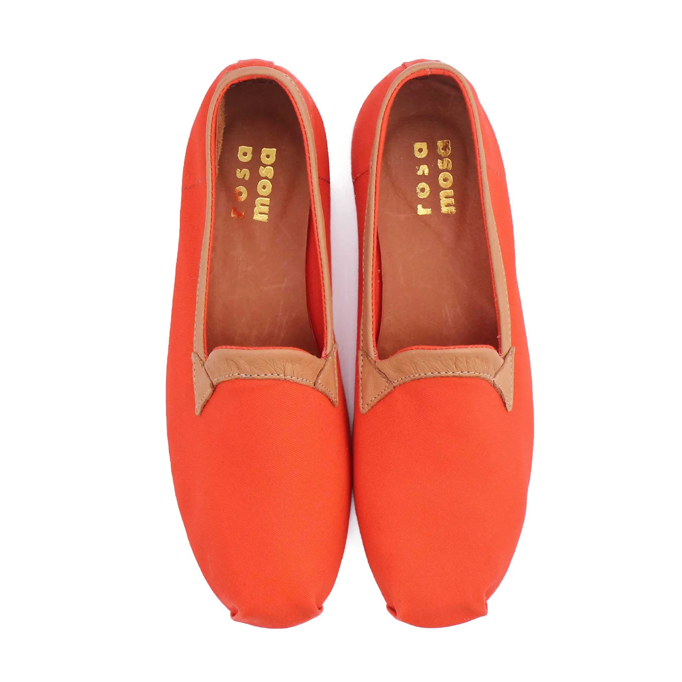 KARRÈ SLIPPERS CANVAS   ORANGE