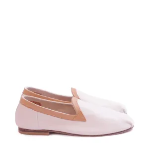 KARRÉ SLIPPERS LEATHER WHITE