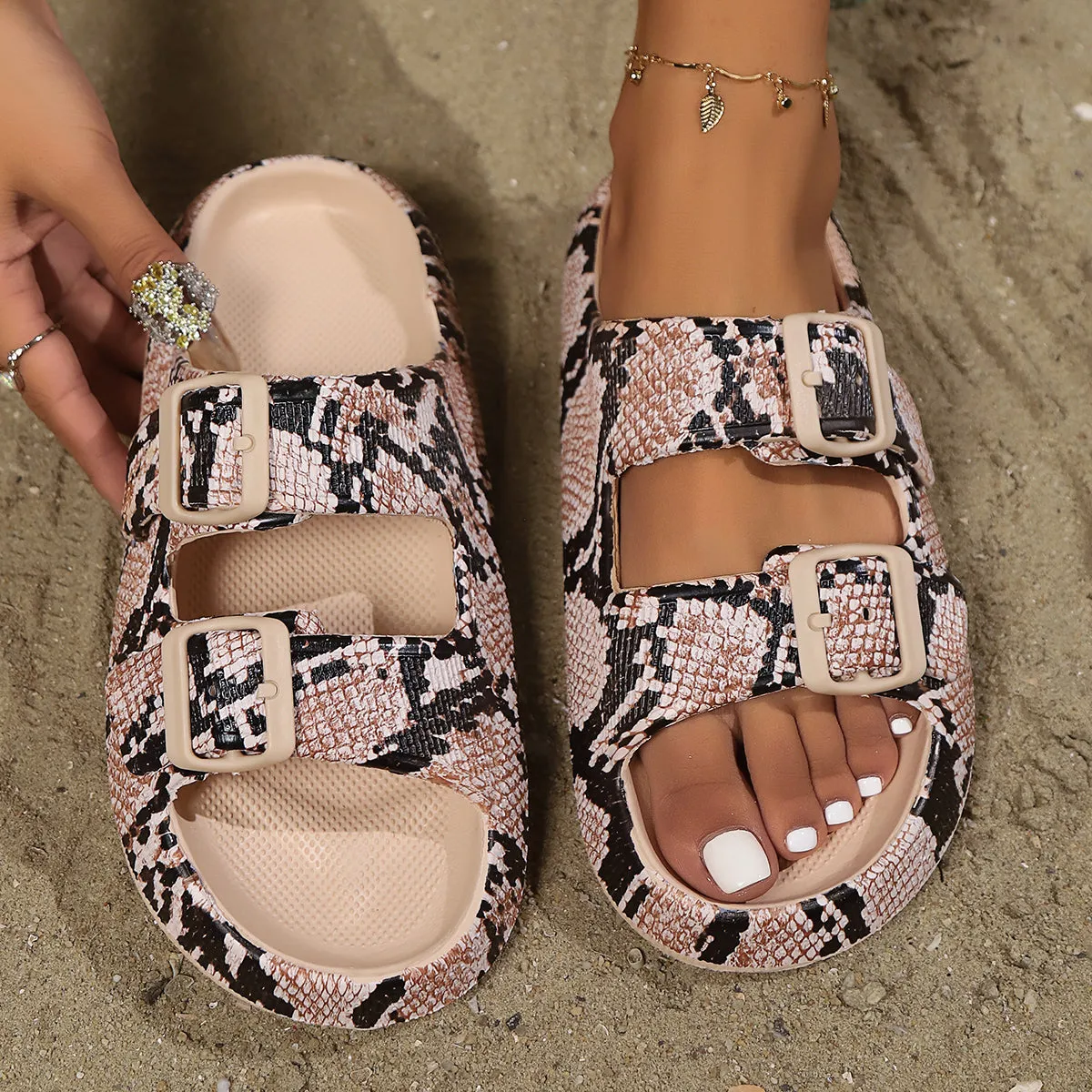 Laguna Print Sandal