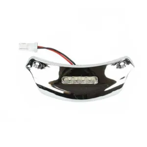 LED License Plate Light Chrome | Vespa Sprint / Primavera