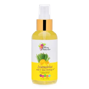 LEMONGRASS Sleek and Shine Finishing Oil 4oz by ALIKAY NATURALS