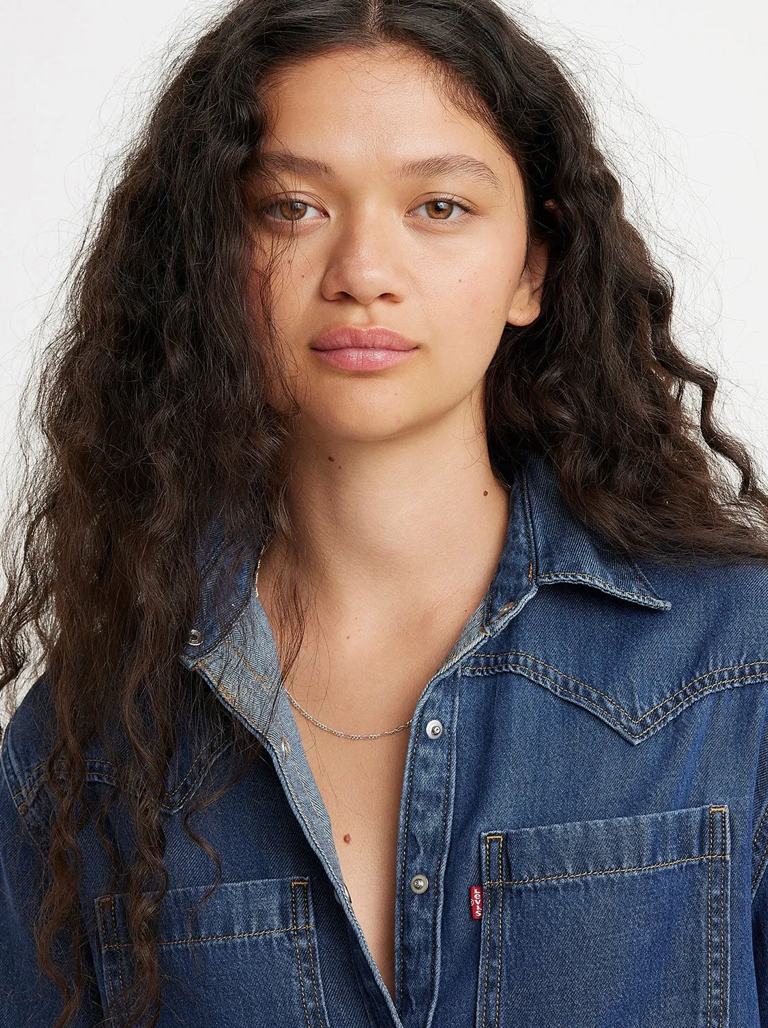 Levi's - Teodora Western Shirt - Air Space