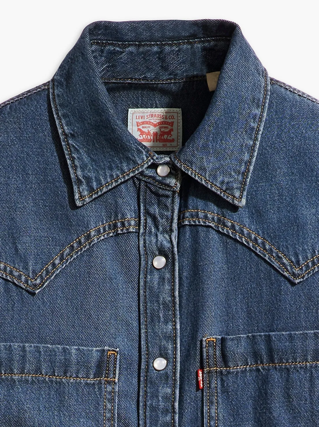 Levi's - Teodora Western Shirt - Air Space