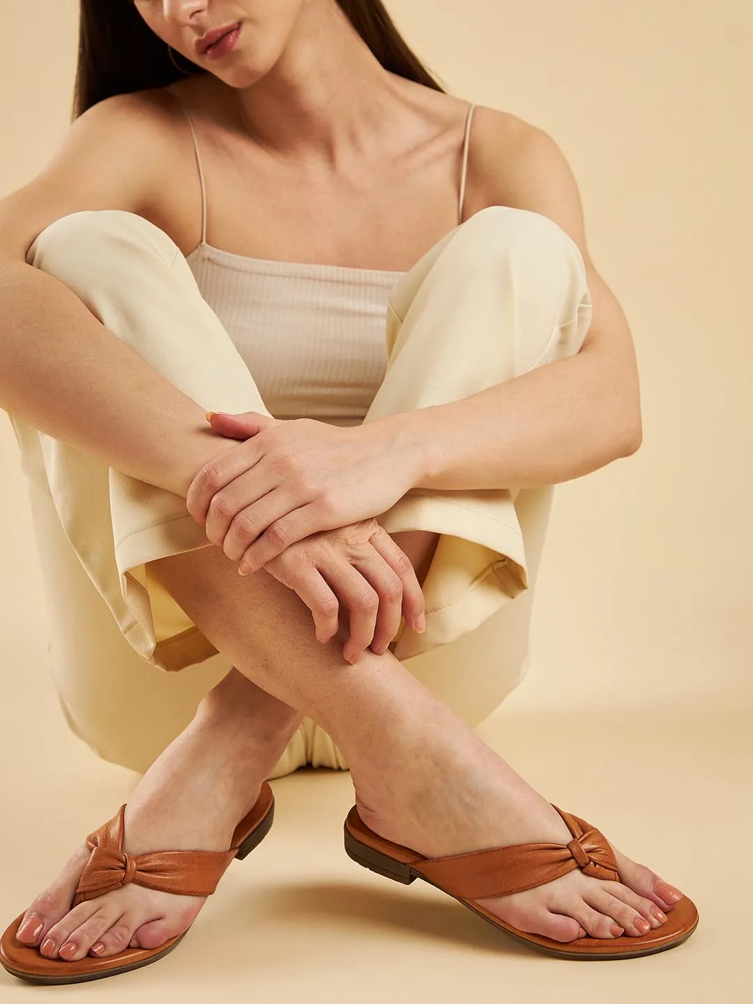 Lydia Leather Flats