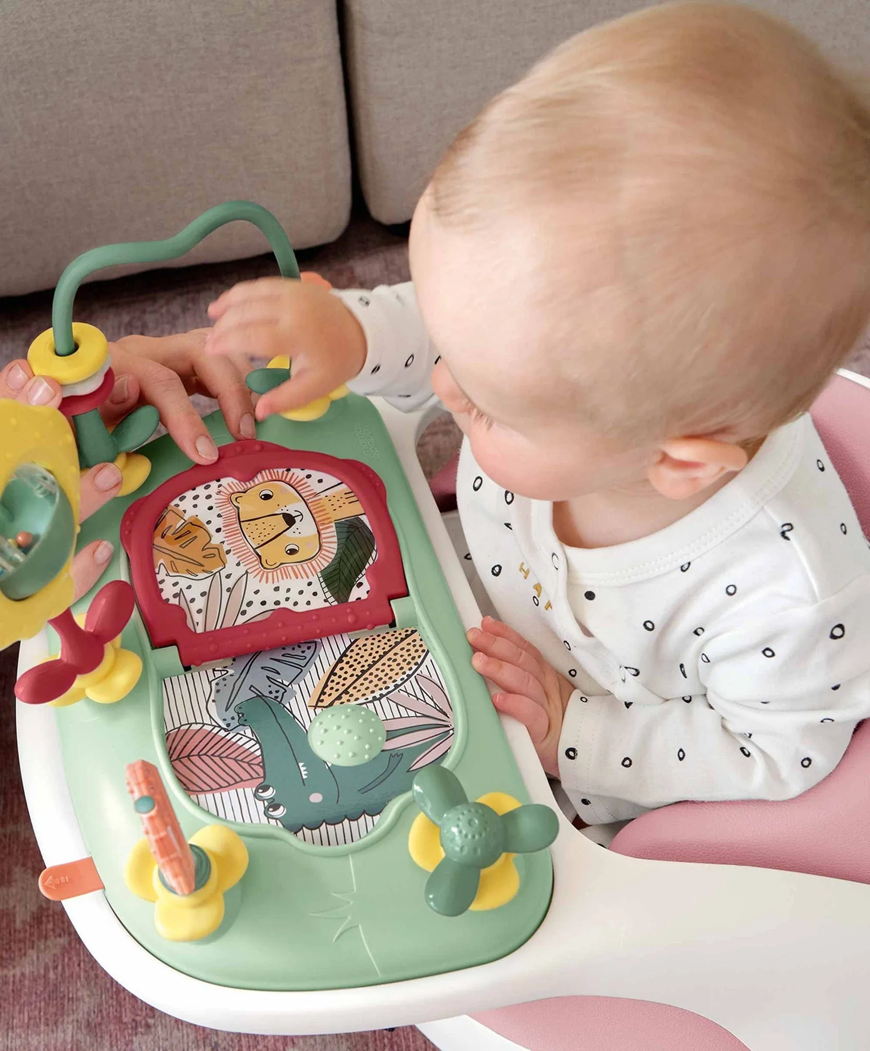 Mamas & Papas Baby Snug and Activity Tray - Blossom
