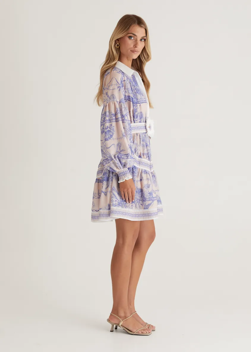 Marietta Dress - Porcelain