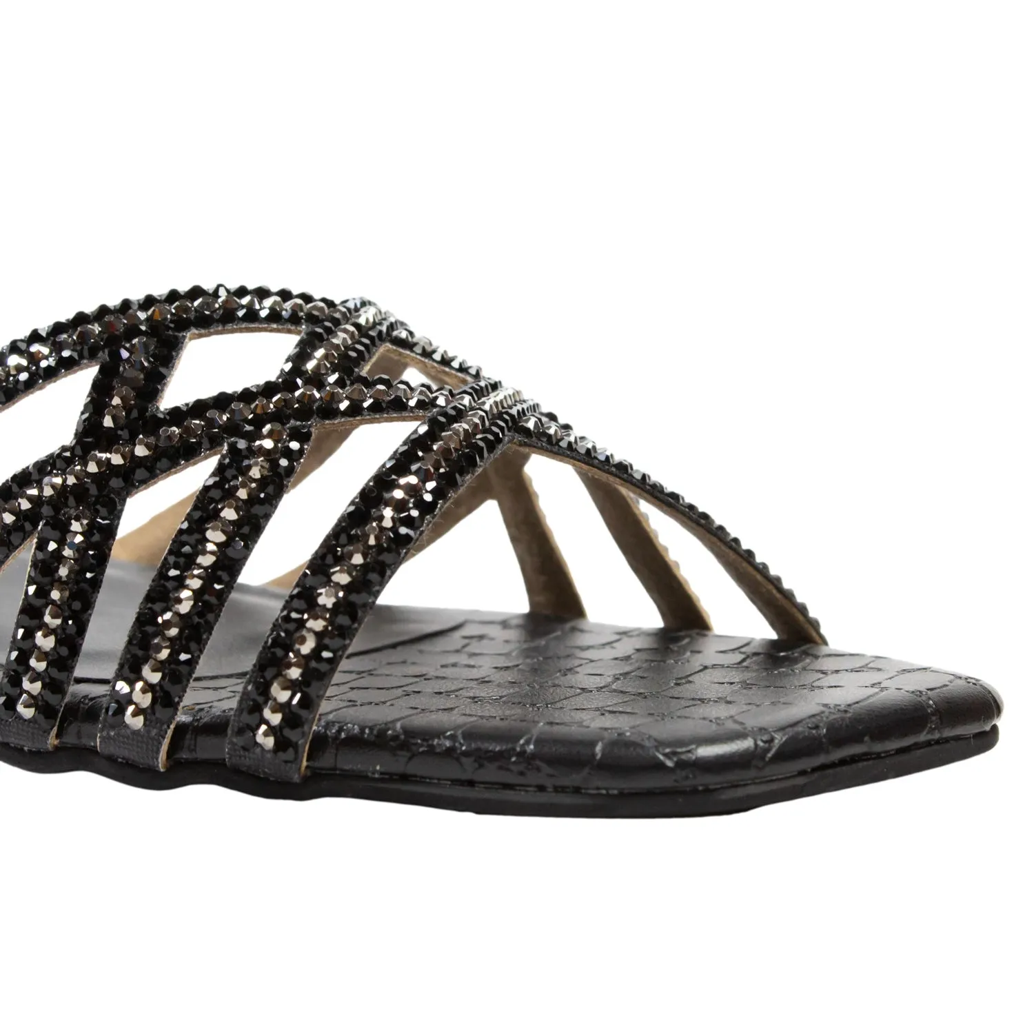 Marwa Flats S165F - Black