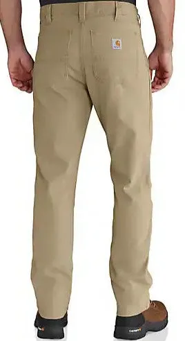 Men's Rugged Flex Relaxed Slim Fit Canvas 5-Pocket Pant