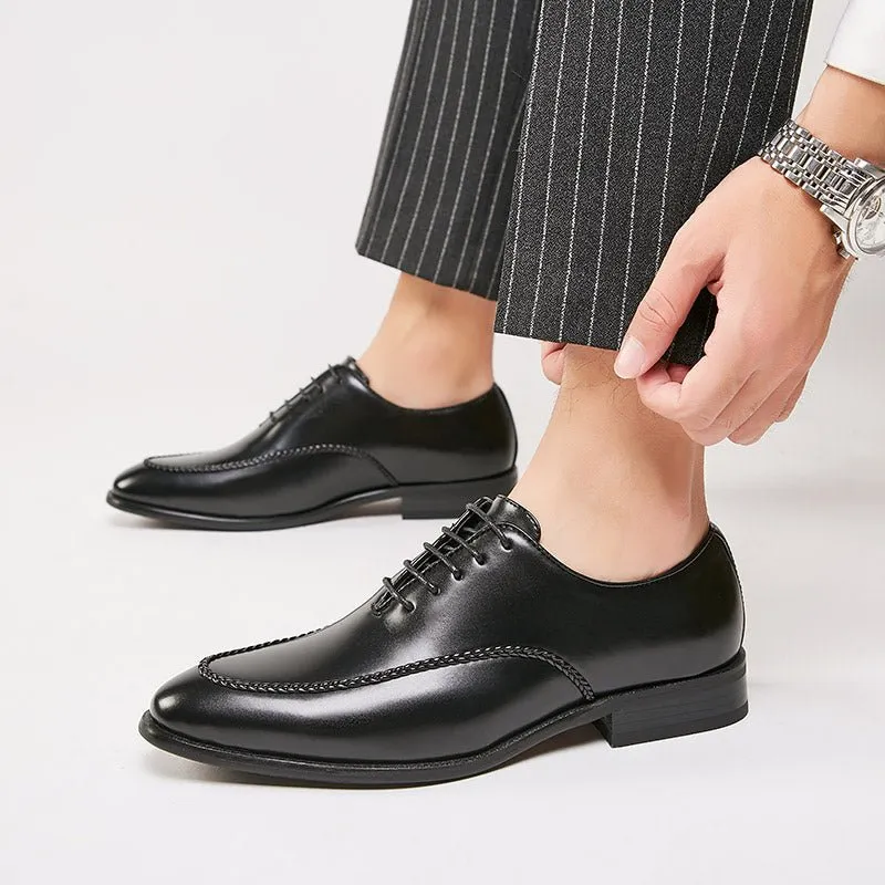 Moccasin Casual Flat Loafers Lace-up