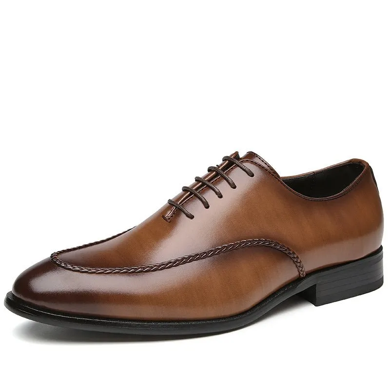 Moccasin Casual Flat Loafers Lace-up