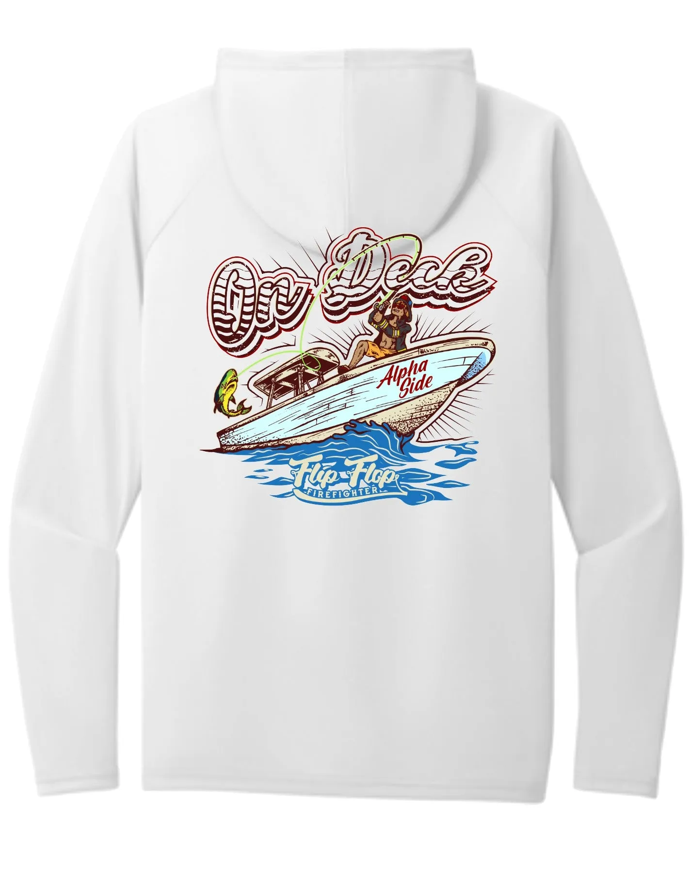 On Deck Alpha Side Hooded Dri-Fit Long Sleeve UV